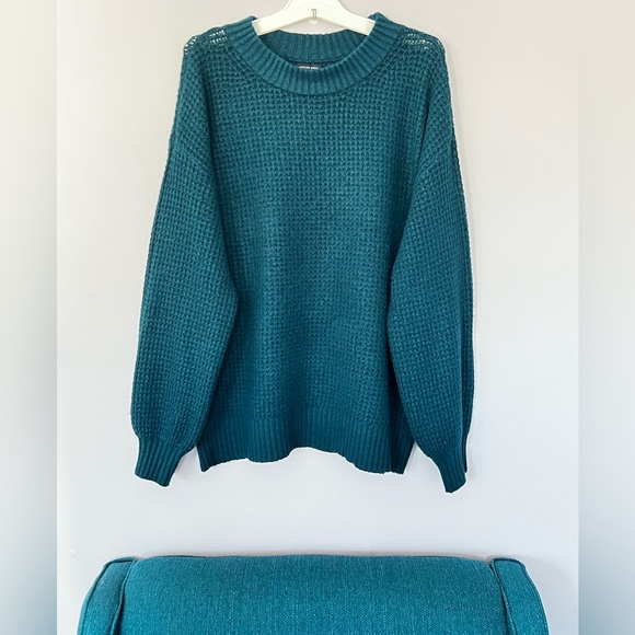 American Eagle 🦅 waffle knit 🧶 sweater - Picture 1 of 4